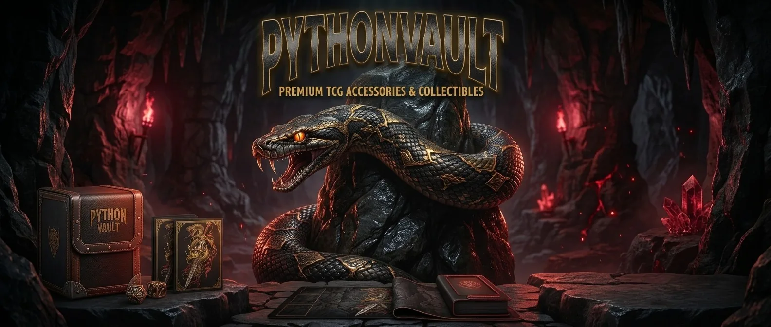 PythonVault: premium TCG accessories & collectibles